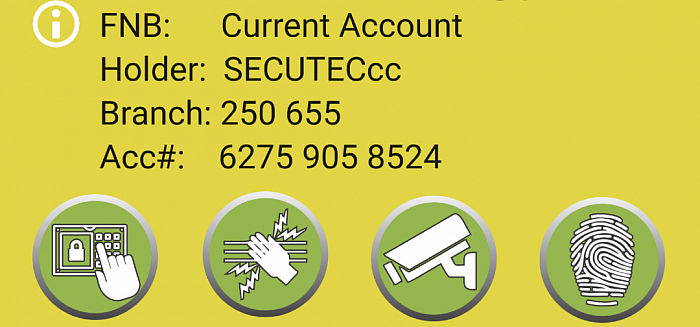 Proof of payment: secutec.finances@gmail.com